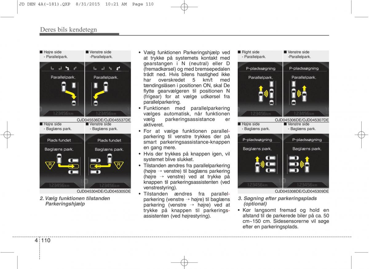 KIA Ceed II 2 Bilens instruktionsbog / page 194