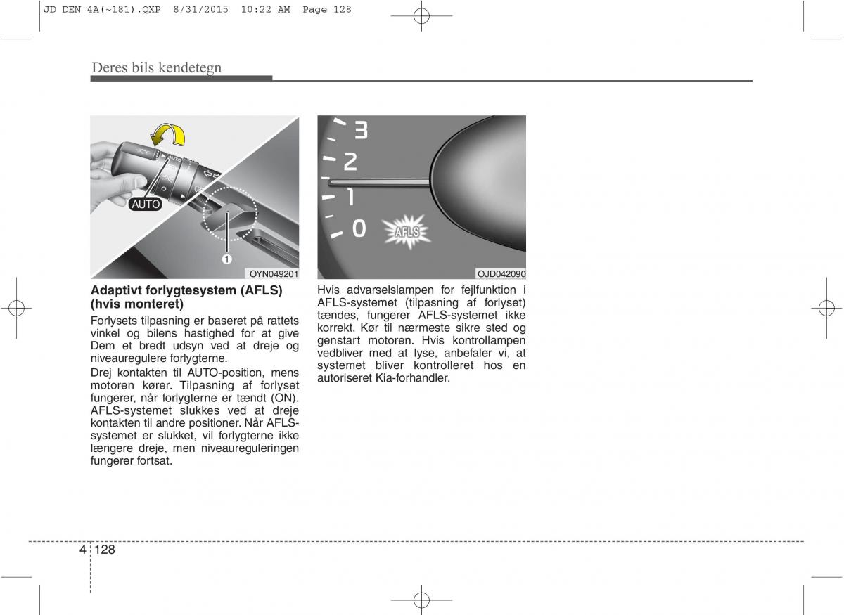 KIA Ceed II 2 Bilens instruktionsbog / page 212