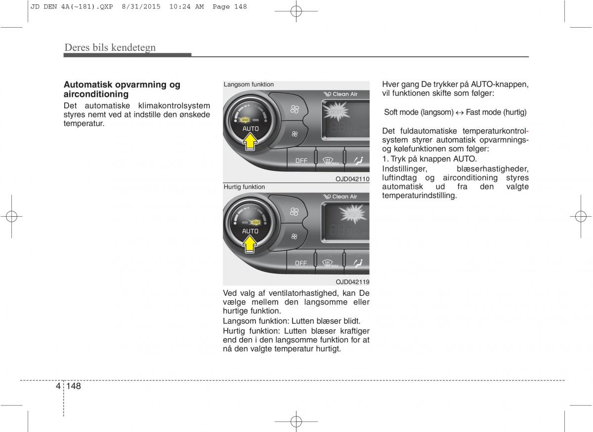 KIA Ceed II 2 Bilens instruktionsbog / page 232