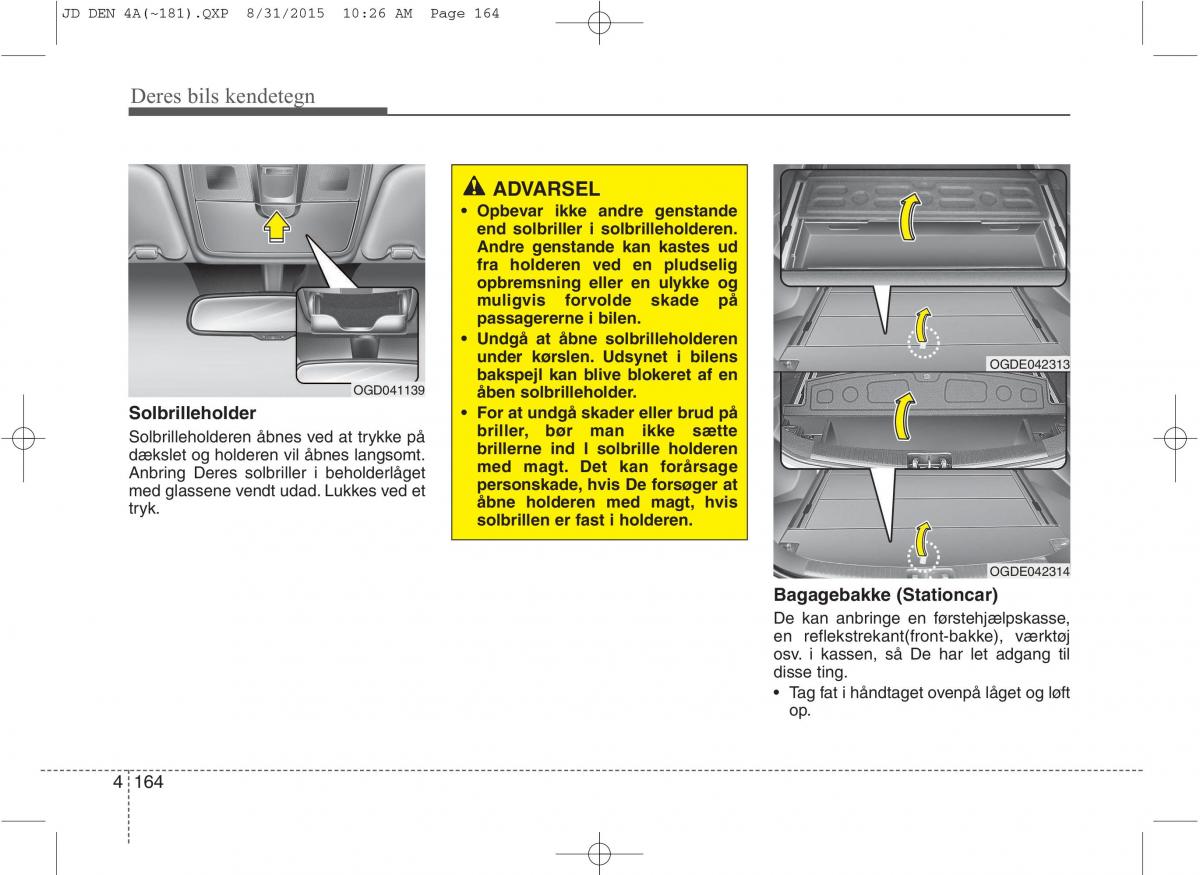 KIA Ceed II 2 Bilens instruktionsbog / page 248