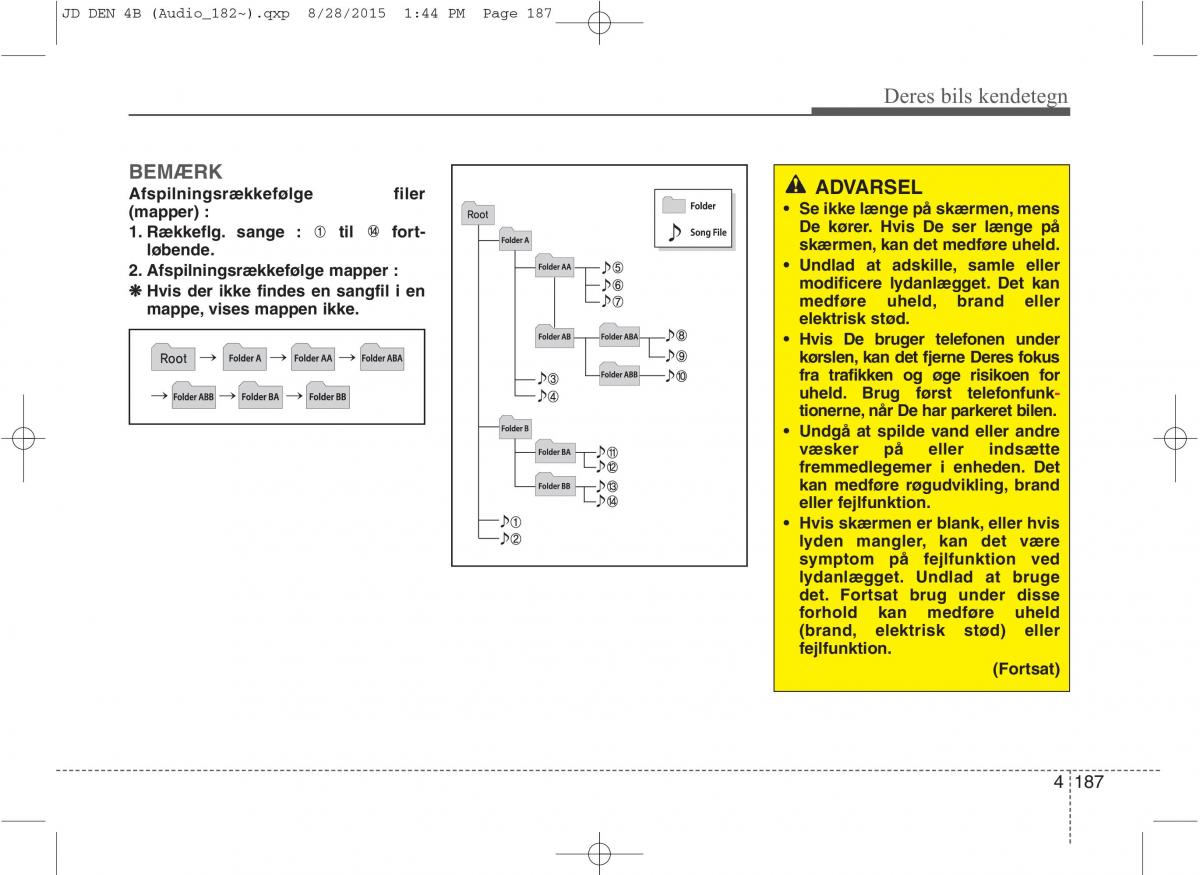 KIA Ceed II 2 Bilens instruktionsbog / page 271