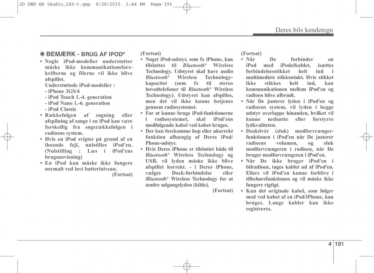 KIA Ceed II 2 Bilens instruktionsbog / page 275