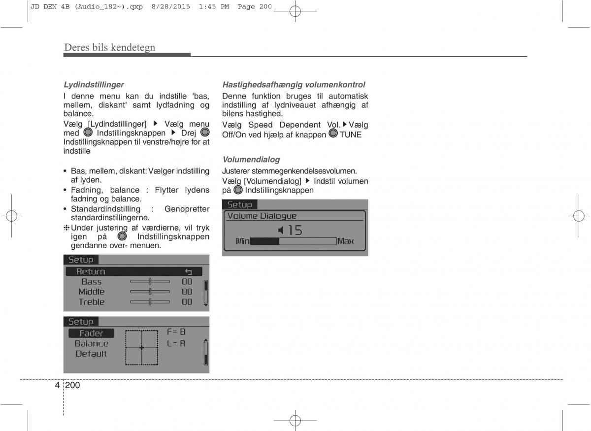 KIA Ceed II 2 Bilens instruktionsbog / page 284