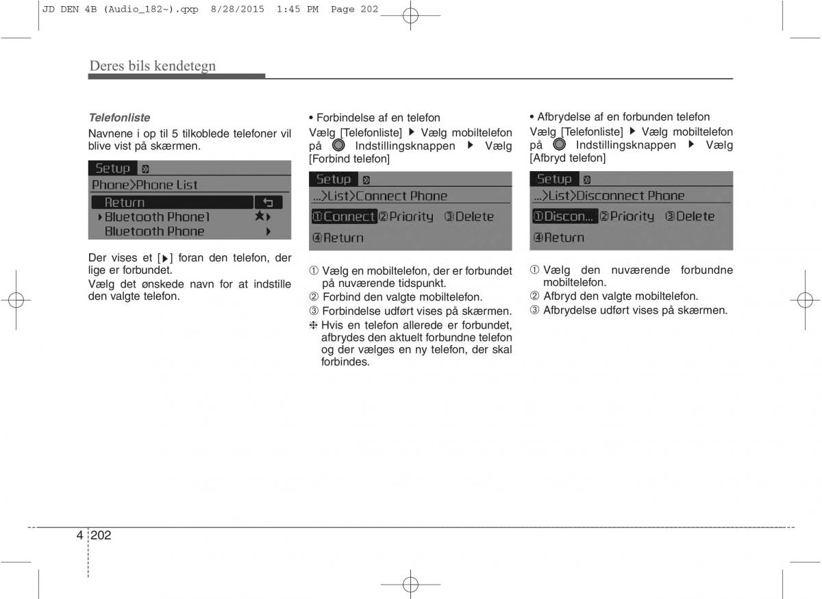 KIA Ceed II 2 Bilens instruktionsbog / page 286