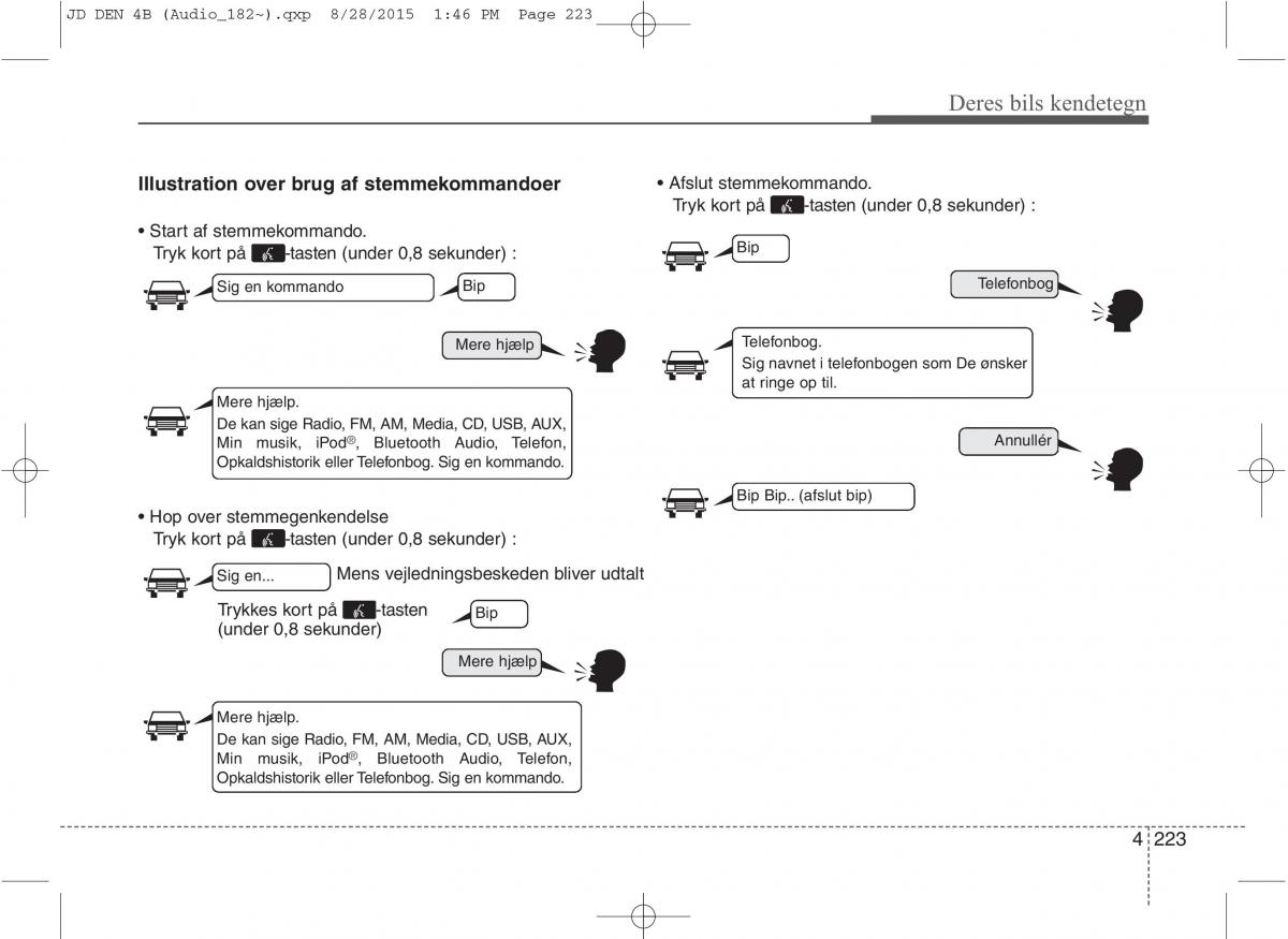 KIA Ceed II 2 Bilens instruktionsbog / page 307