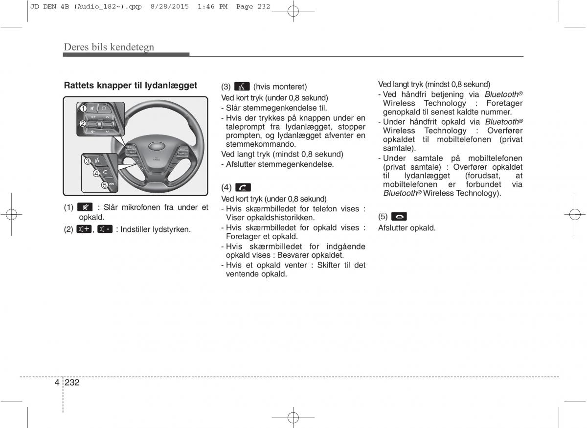 KIA Ceed II 2 Bilens instruktionsbog / page 316