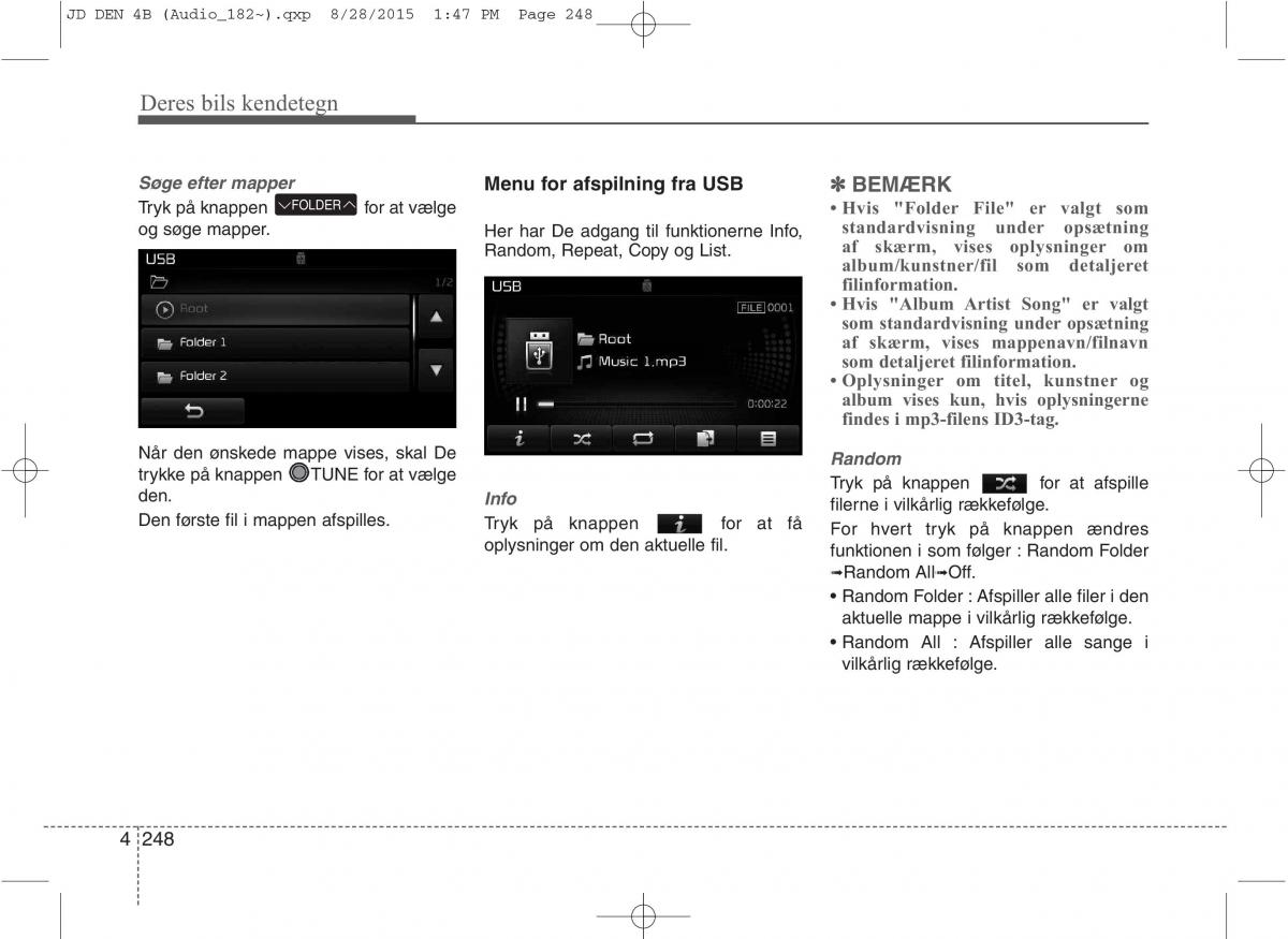 KIA Ceed II 2 Bilens instruktionsbog / page 332