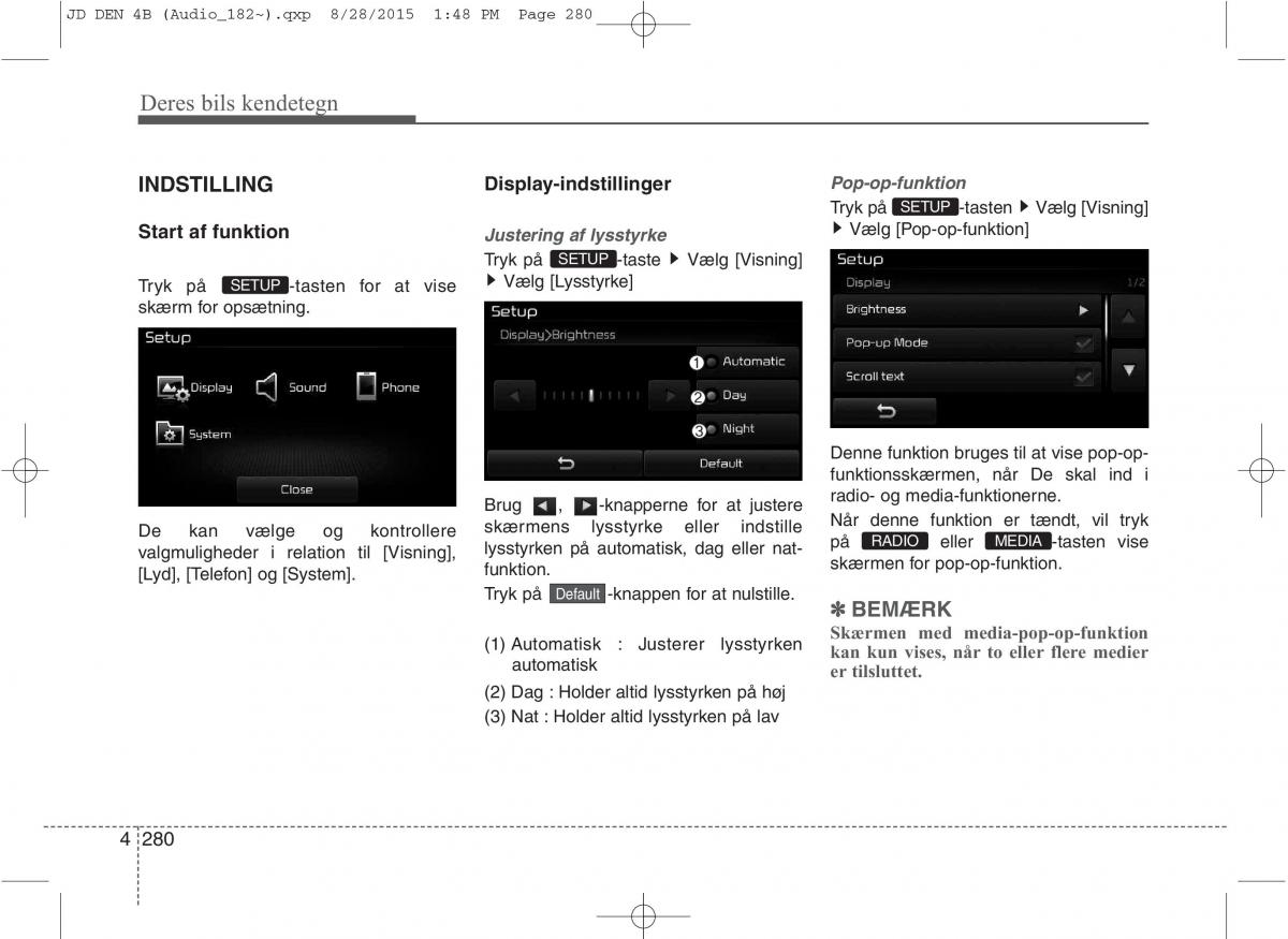 KIA Ceed II 2 Bilens instruktionsbog / page 364