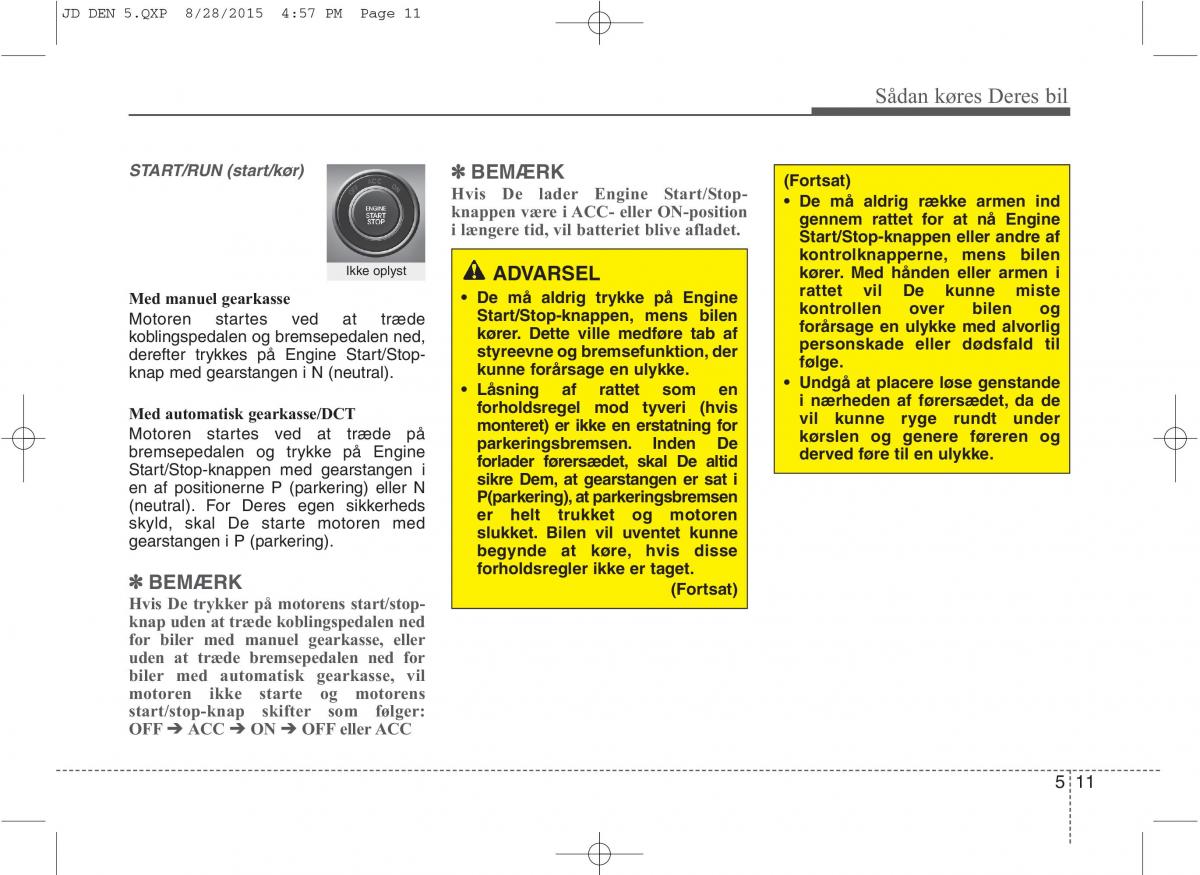 KIA Ceed II 2 Bilens instruktionsbog / page 383