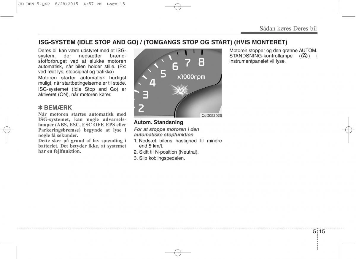 KIA Ceed II 2 Bilens instruktionsbog / page 387