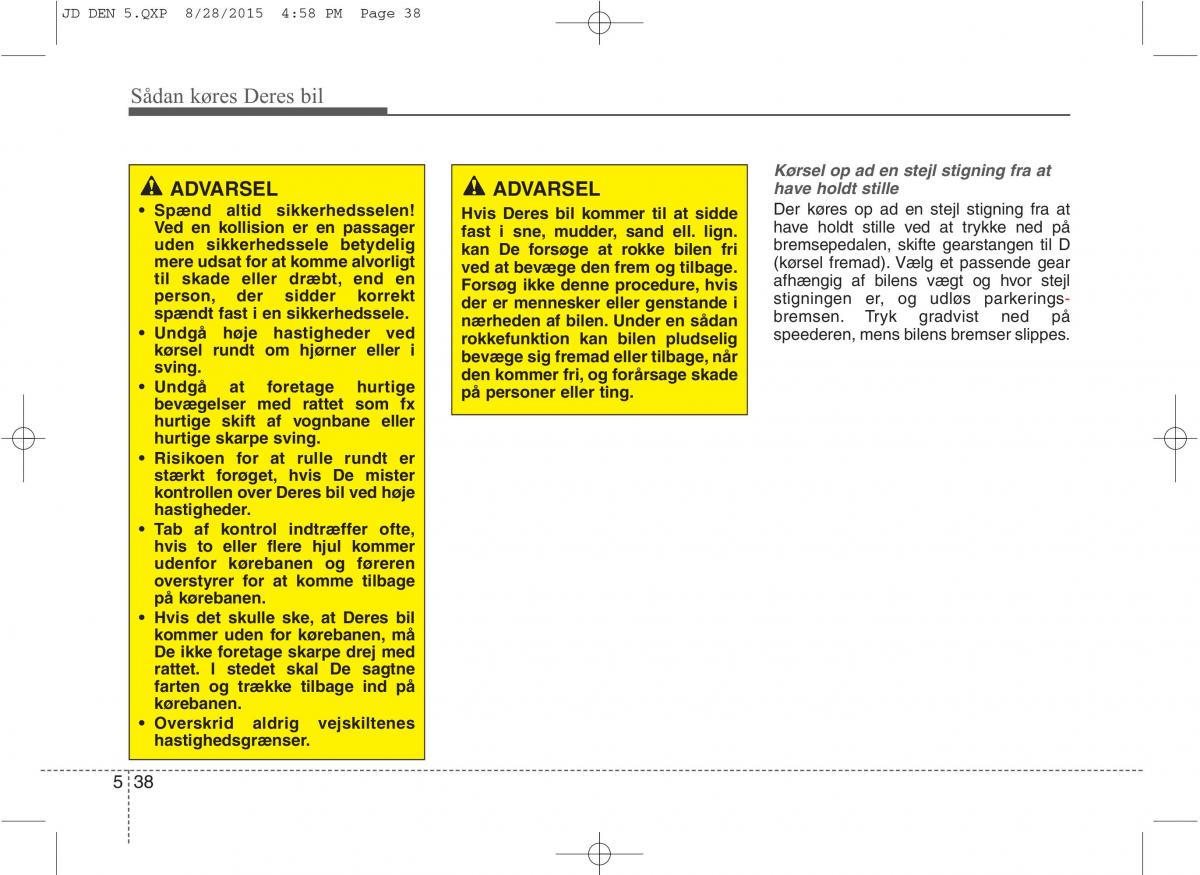 KIA Ceed II 2 Bilens instruktionsbog / page 410