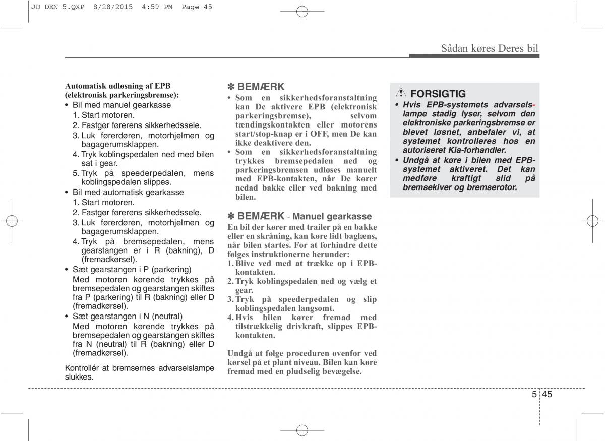 KIA Ceed II 2 Bilens instruktionsbog / page 417