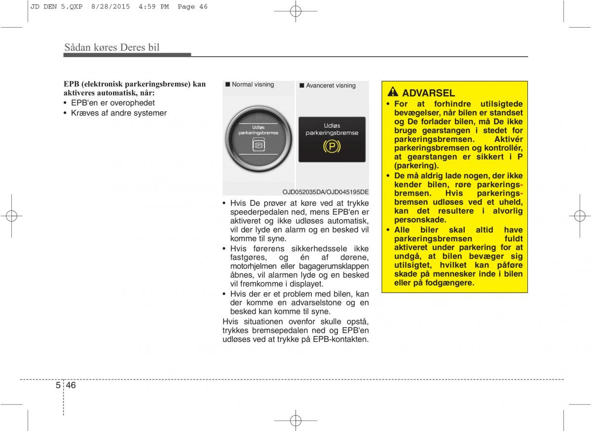 KIA Ceed II 2 Bilens instruktionsbog / page 418