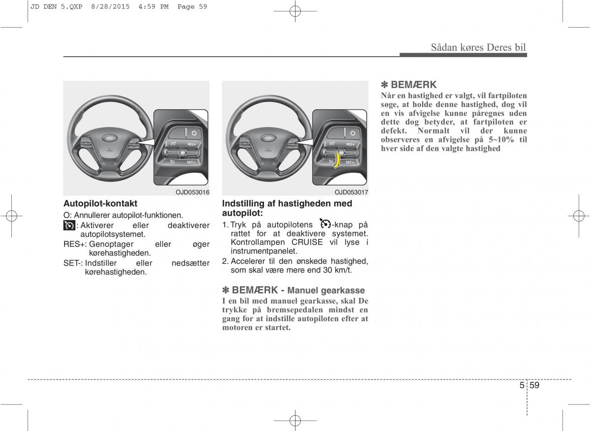 KIA Ceed II 2 Bilens instruktionsbog / page 431