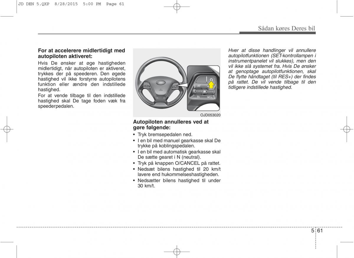 KIA Ceed II 2 Bilens instruktionsbog / page 433