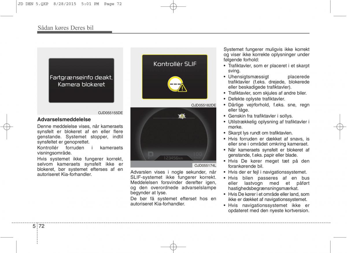 KIA Ceed II 2 Bilens instruktionsbog / page 444