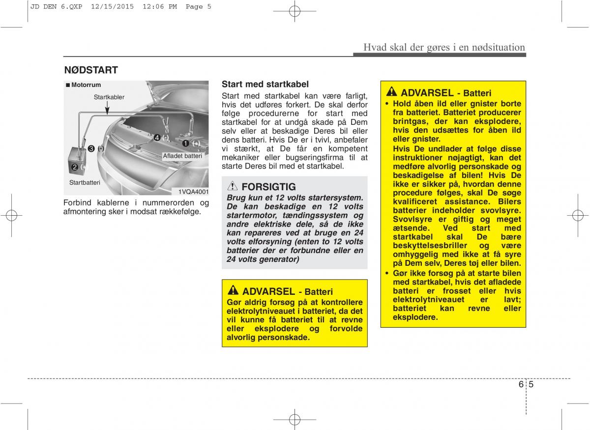 KIA Ceed II 2 Bilens instruktionsbog / page 477