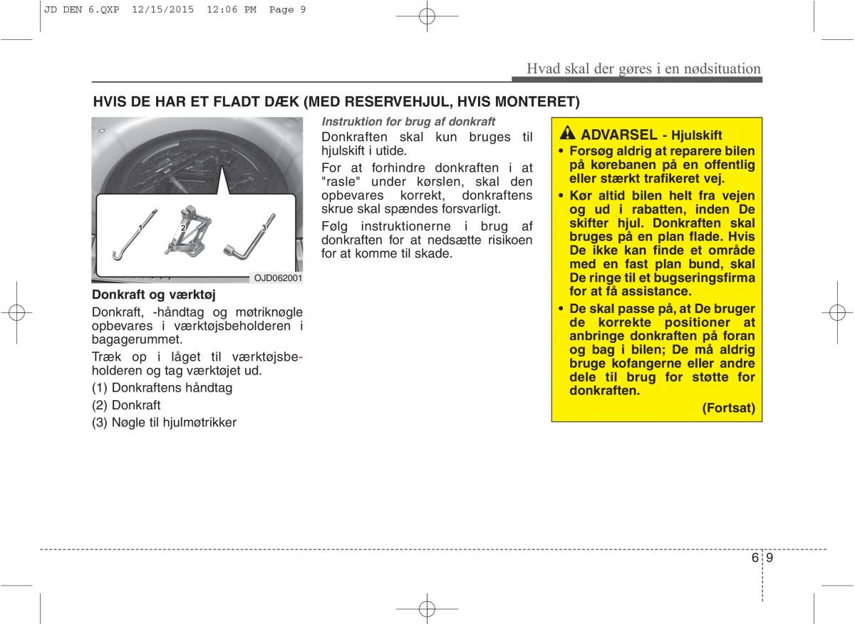 KIA Ceed II 2 Bilens instruktionsbog / page 481