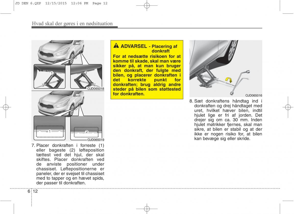 KIA Ceed II 2 Bilens instruktionsbog / page 484