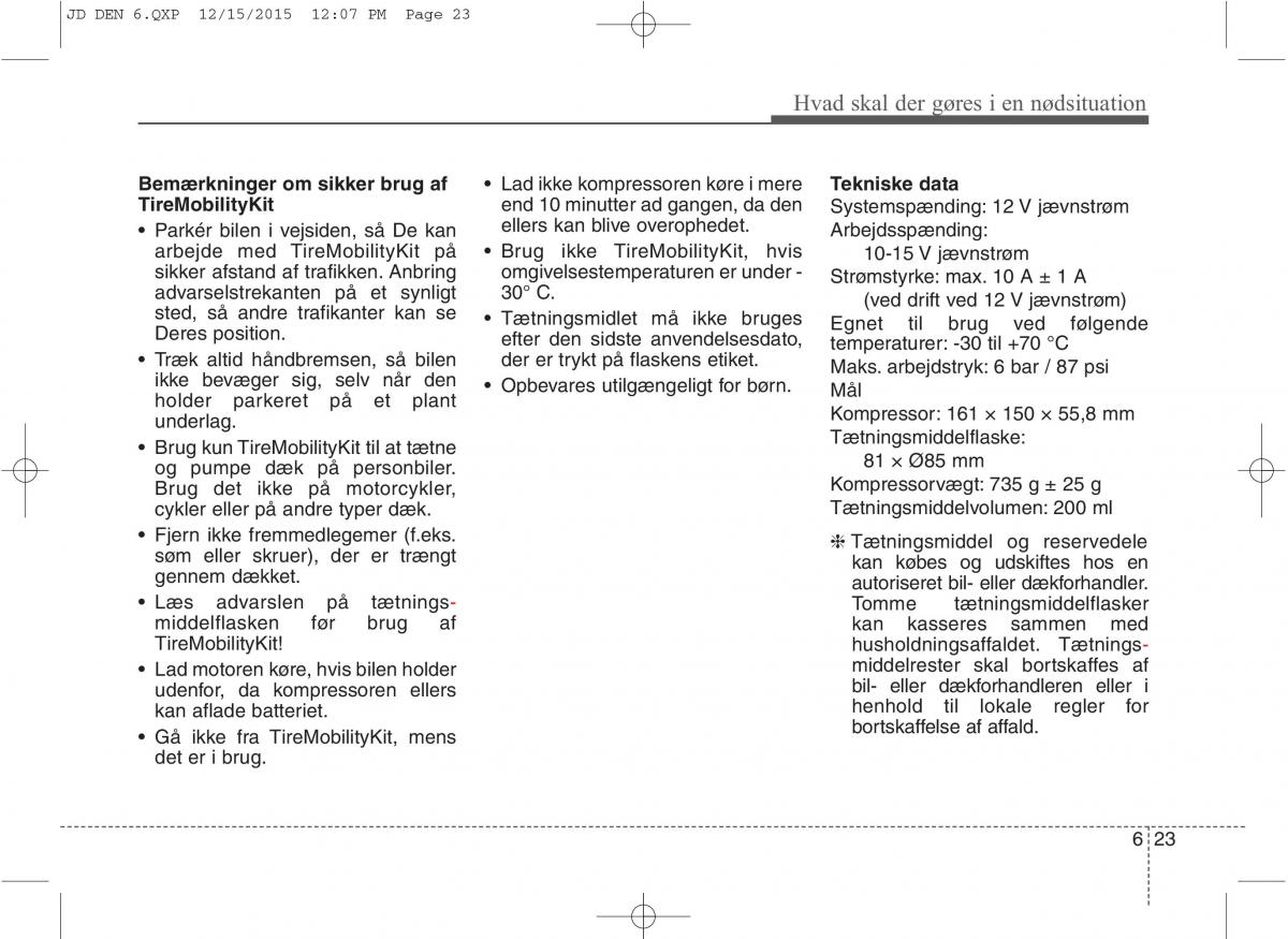 KIA Ceed II 2 Bilens instruktionsbog / page 495