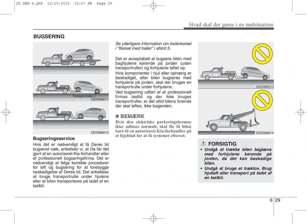 KIA Ceed II 2 Bilens instruktionsbog / page 501