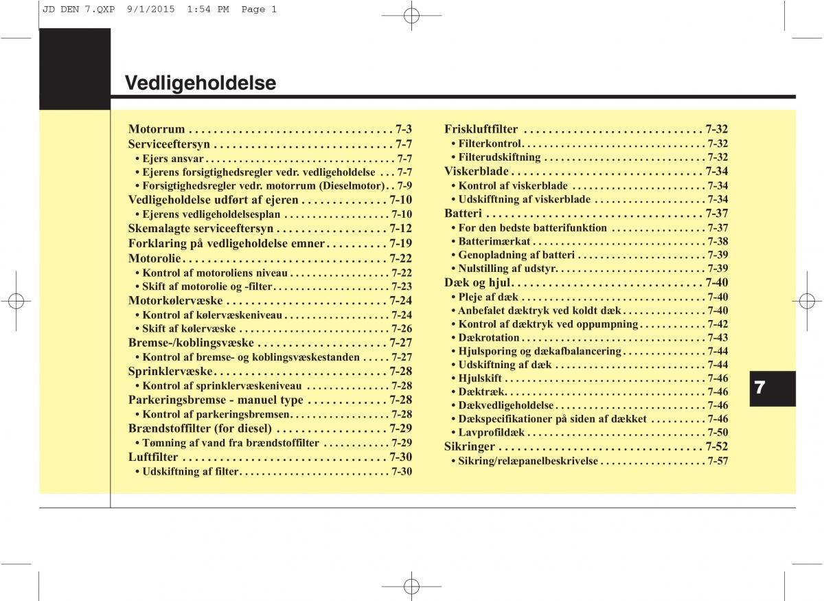 KIA Ceed II 2 Bilens instruktionsbog / page 505