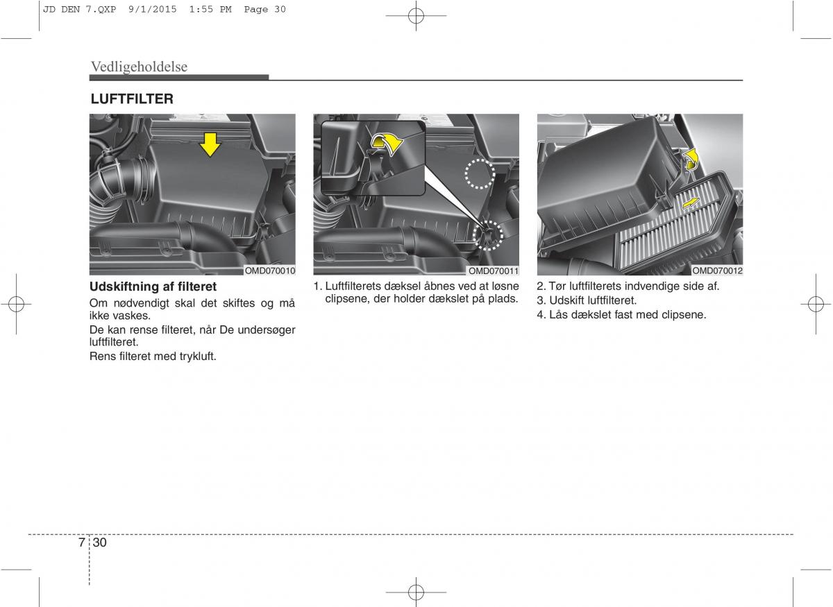 KIA Ceed II 2 Bilens instruktionsbog / page 534