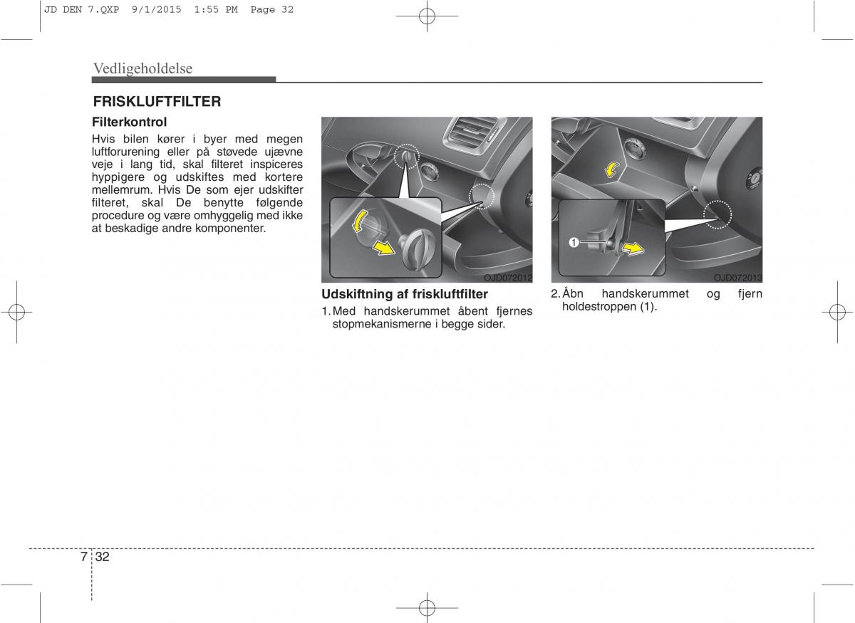 KIA Ceed II 2 Bilens instruktionsbog / page 536