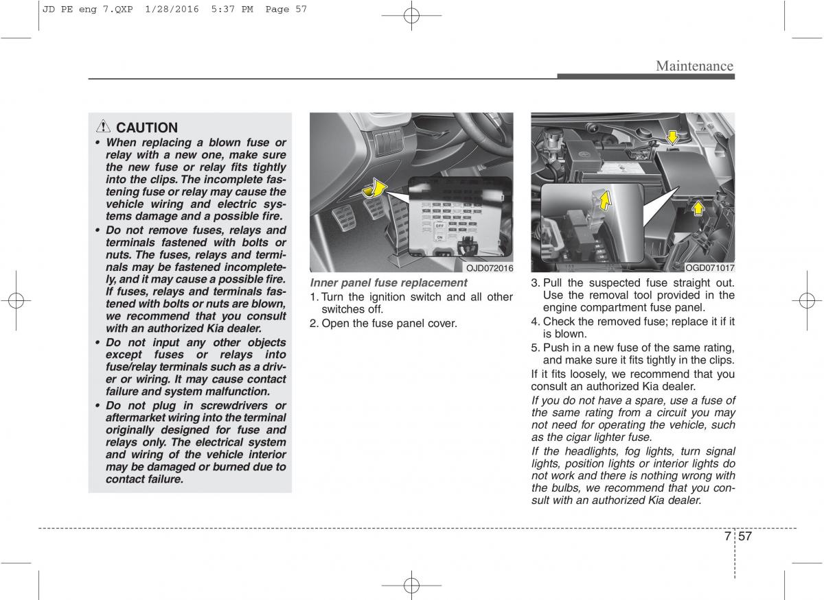 KIA Ceed II 2 owners manual / page 563