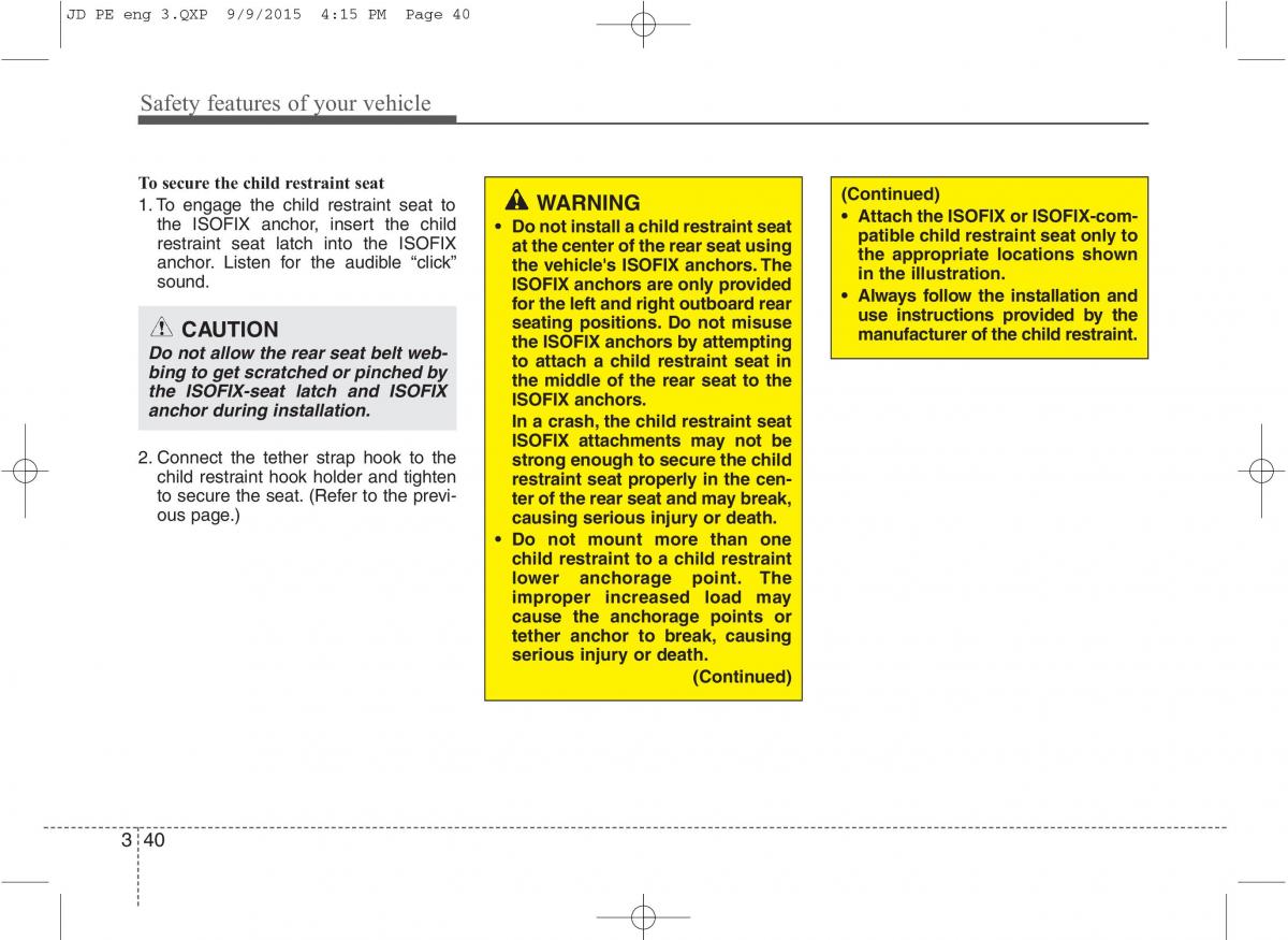 KIA Ceed II 2 owners manual / page 57