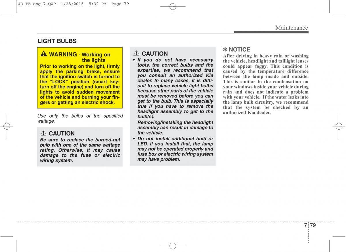 KIA Ceed II 2 owners manual / page 585