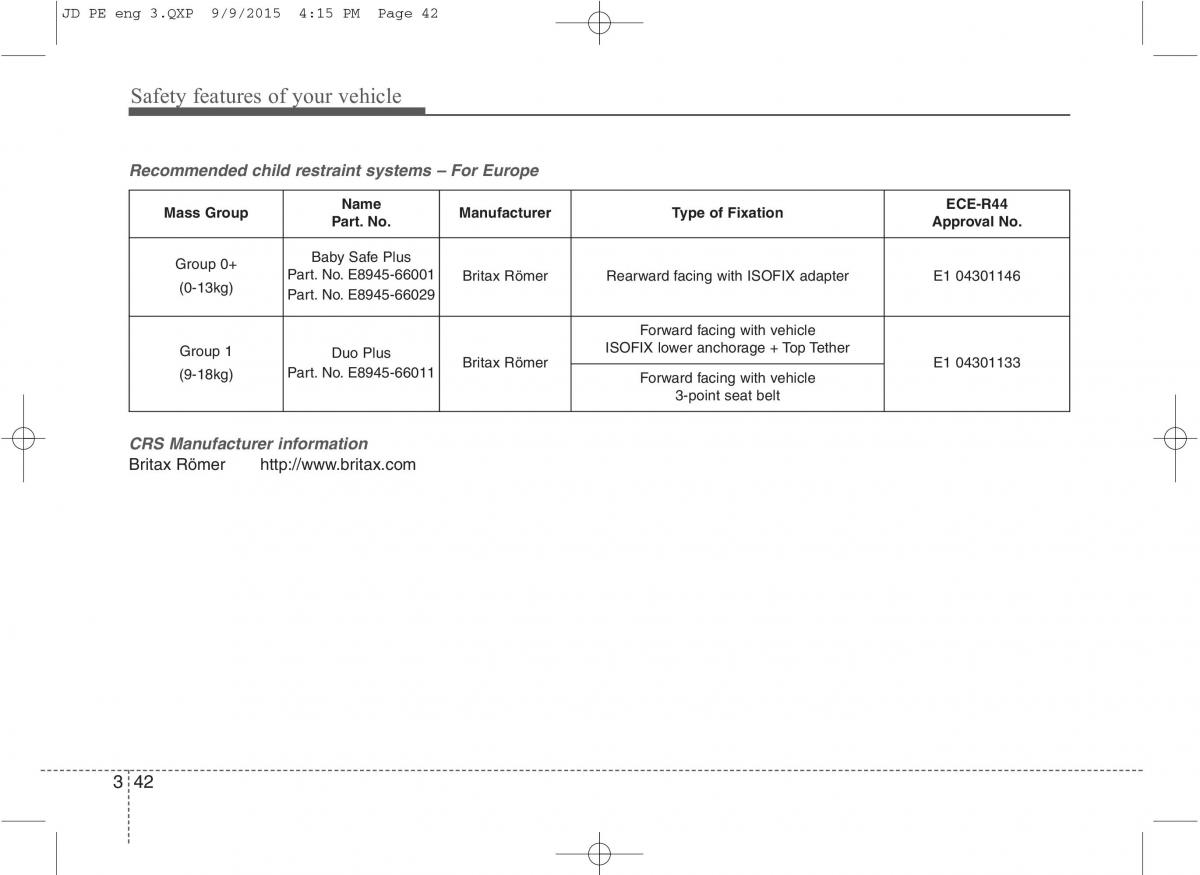 KIA Ceed II 2 owners manual / page 59