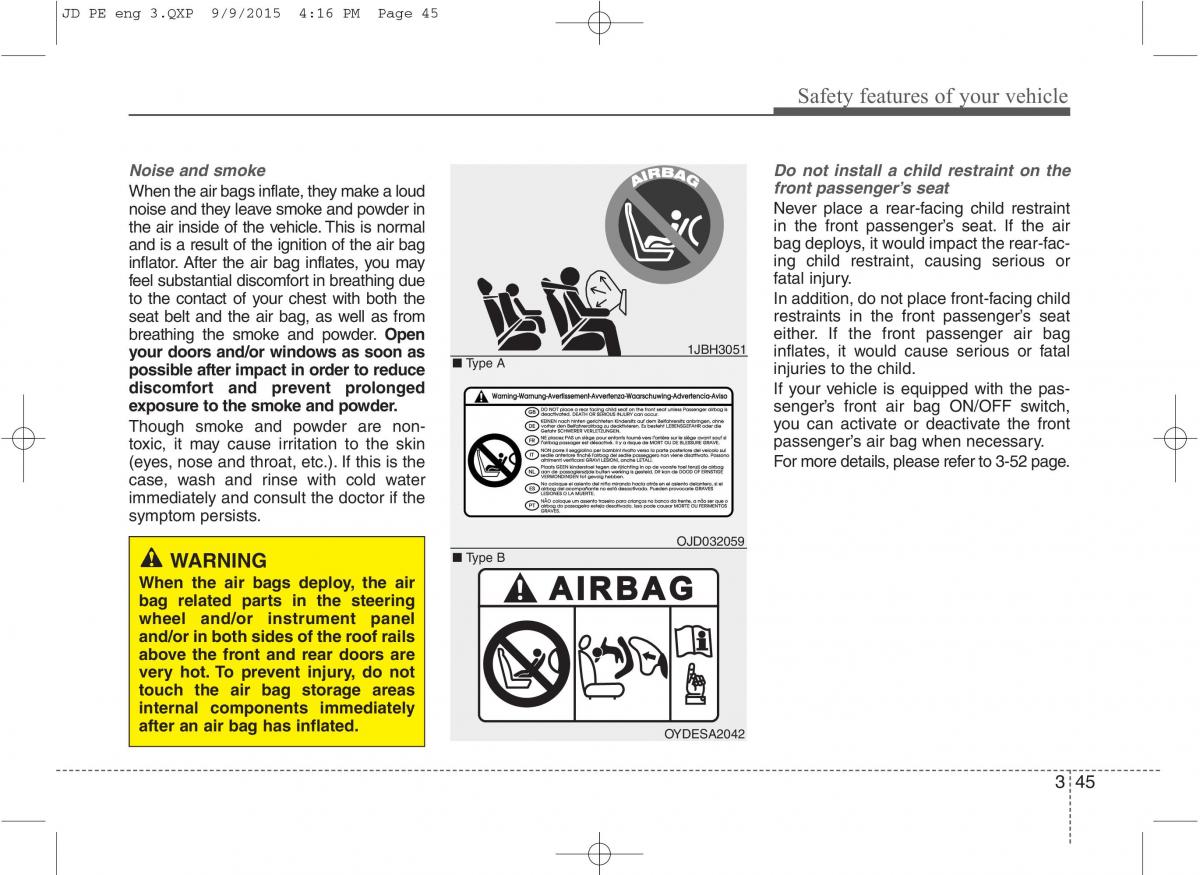 KIA Ceed II 2 owners manual / page 62