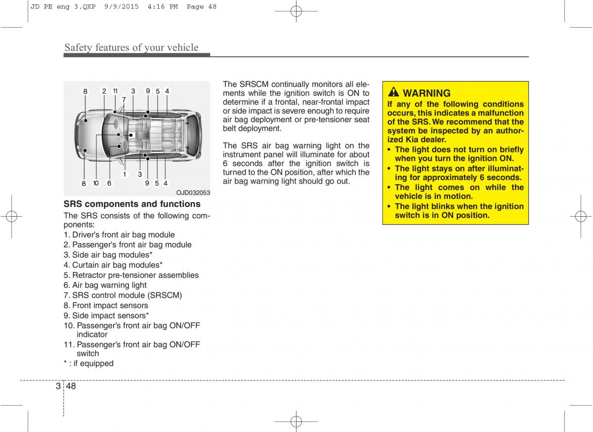 KIA Ceed II 2 owners manual / page 65