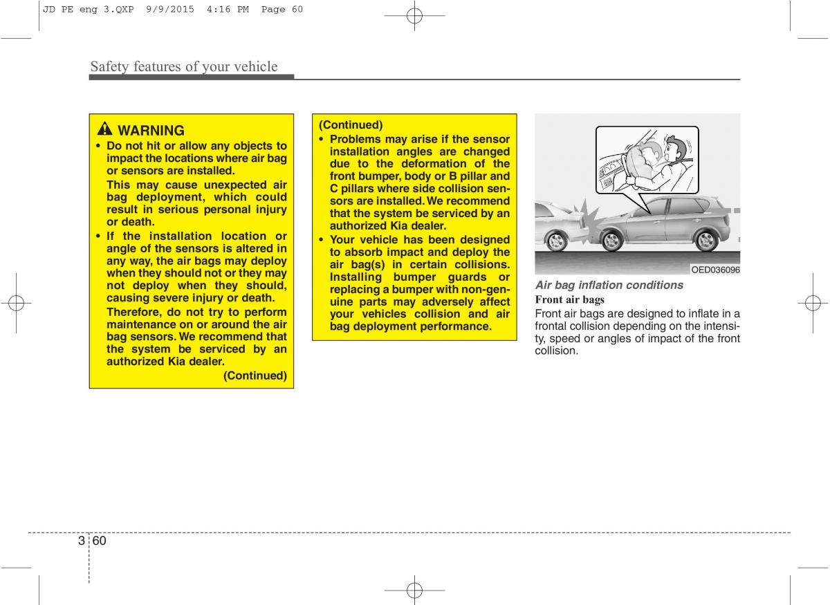 KIA Ceed II 2 owners manual / page 77