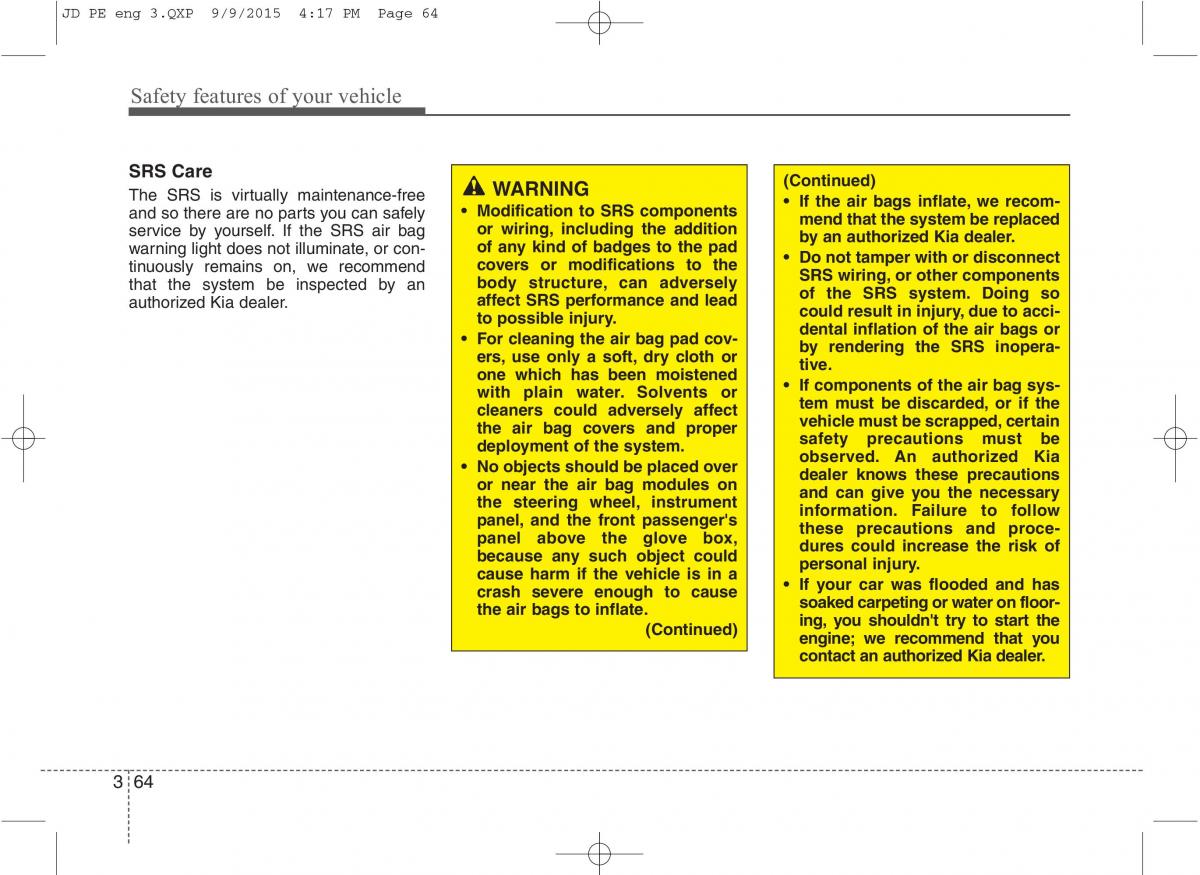 KIA Ceed II 2 owners manual / page 81