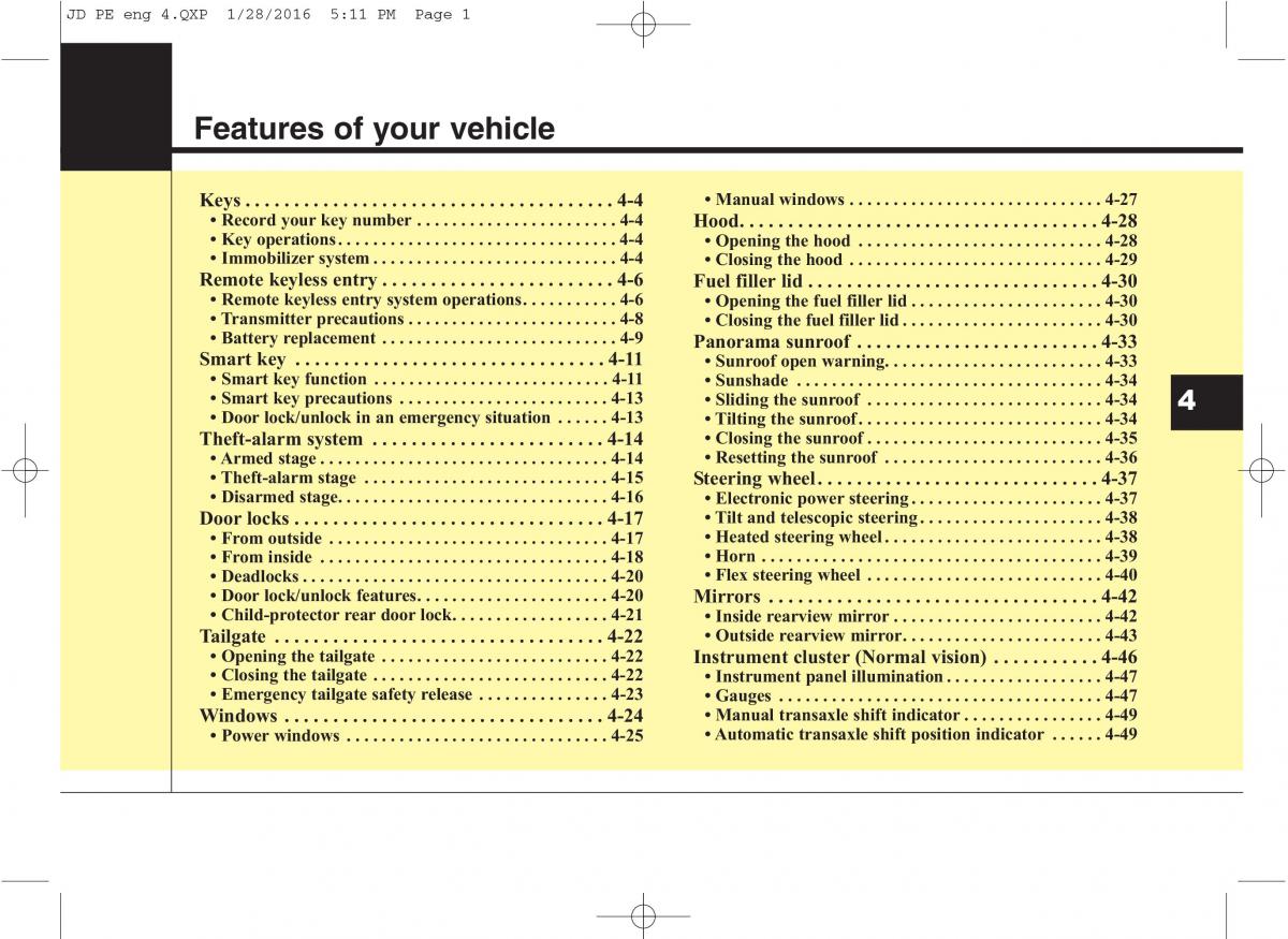 KIA Ceed II 2 owners manual / page 84