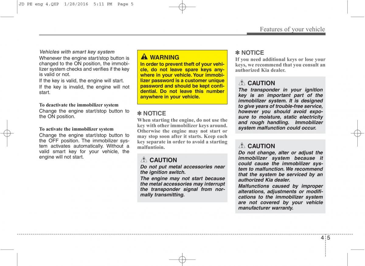 KIA Ceed II 2 owners manual / page 88