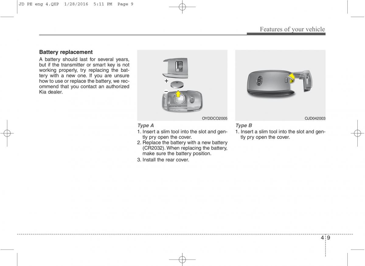 KIA Ceed II 2 owners manual / page 92