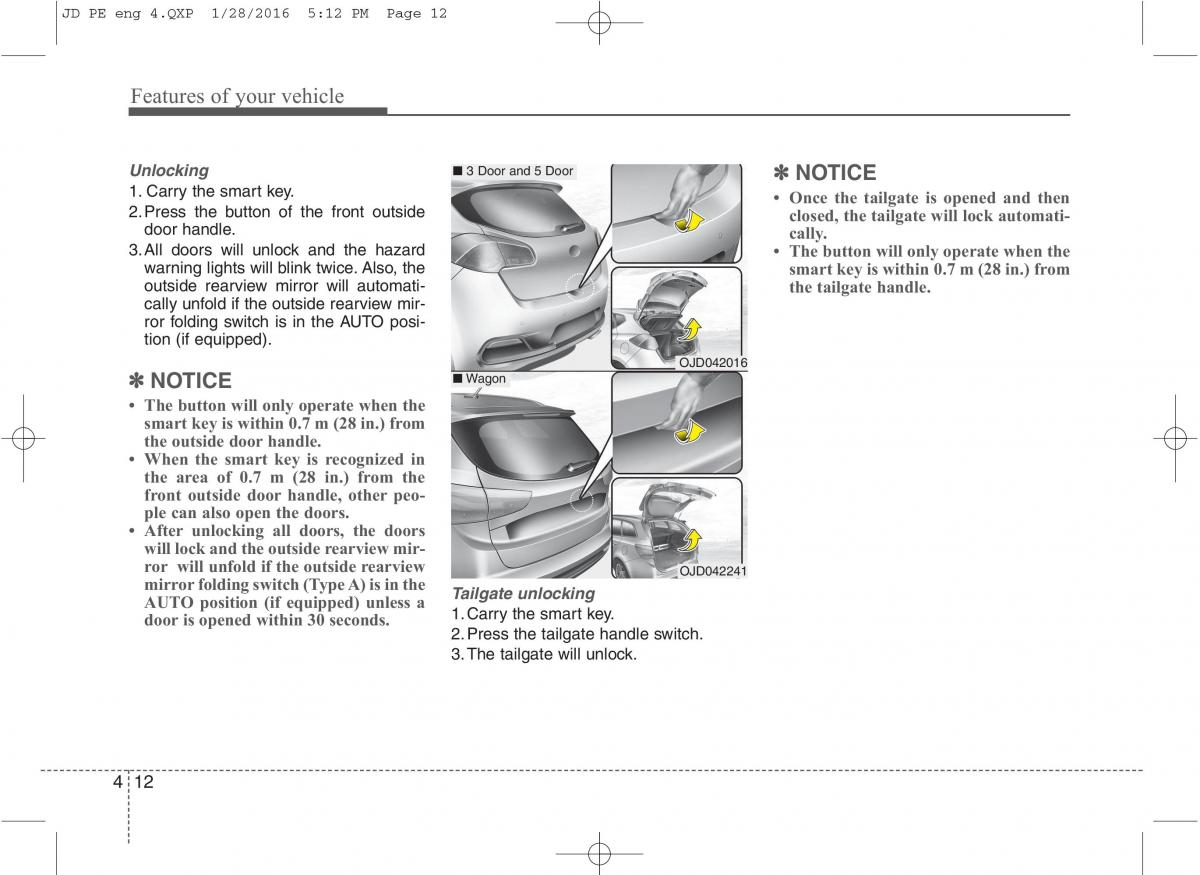 KIA Ceed II 2 owners manual / page 95