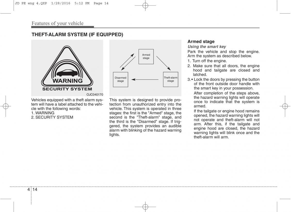 KIA Ceed II 2 owners manual / page 97