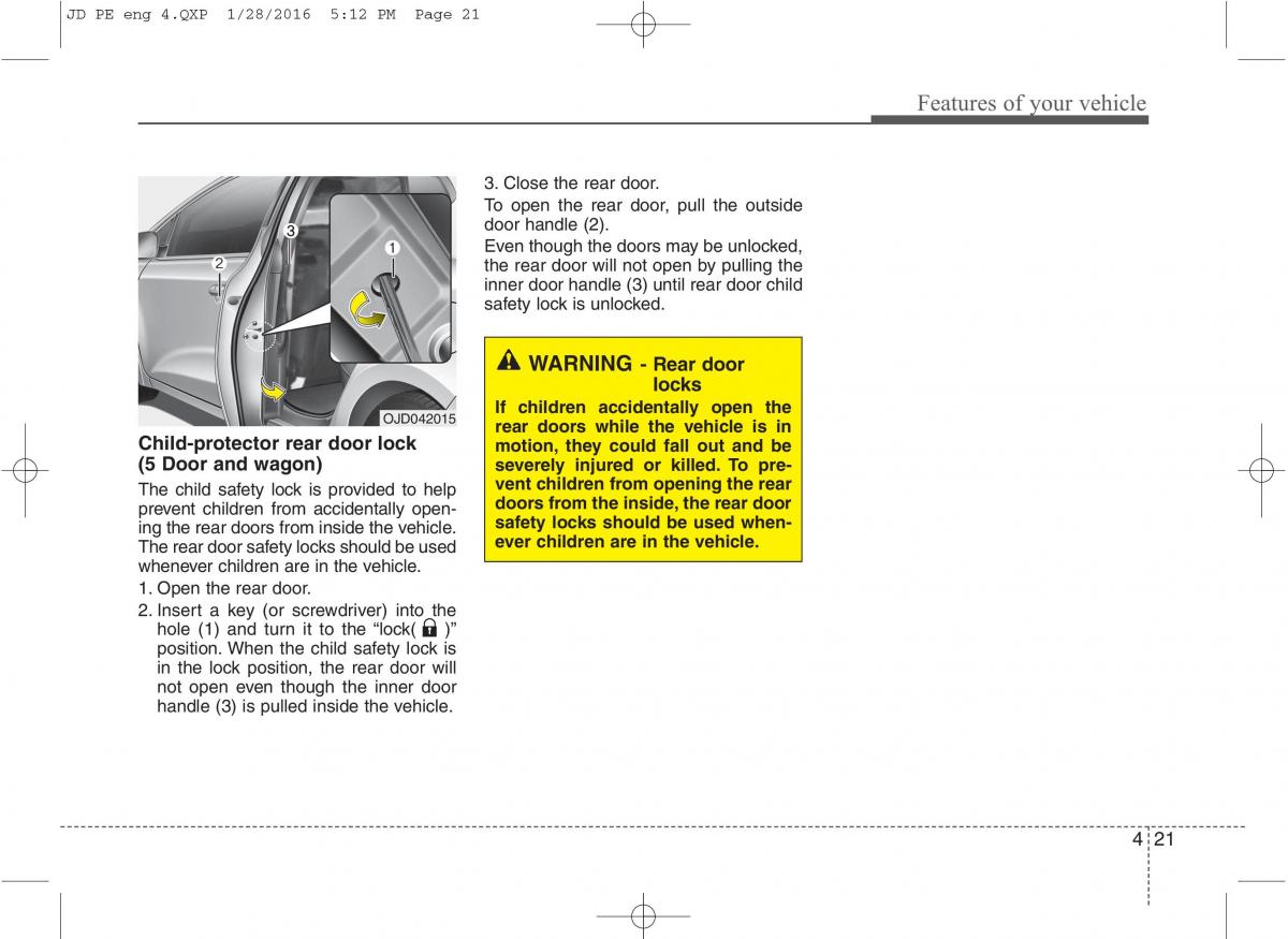 KIA Ceed II 2 owners manual / page 104