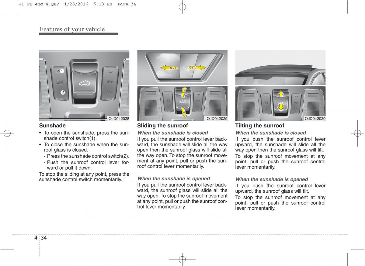 KIA Ceed II 2 owners manual / page 117