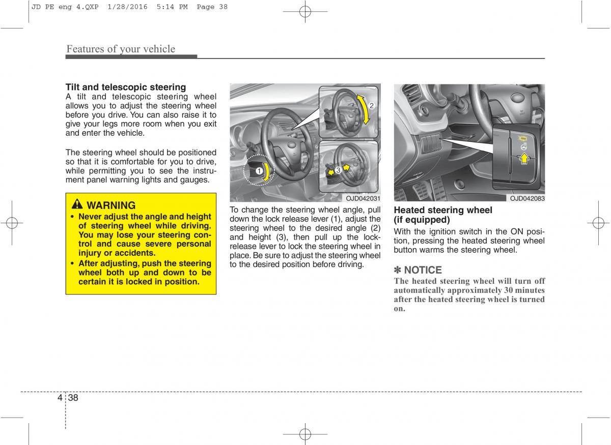 KIA Ceed II 2 owners manual / page 121