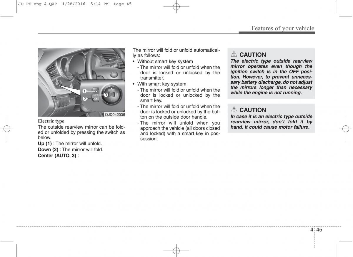 KIA Ceed II 2 owners manual / page 128