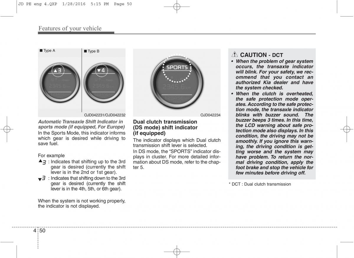 KIA Ceed II 2 owners manual / page 133