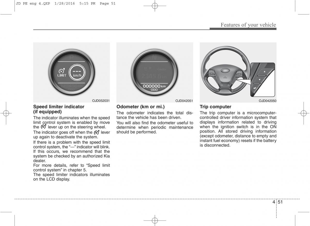 KIA Ceed II 2 owners manual / page 134