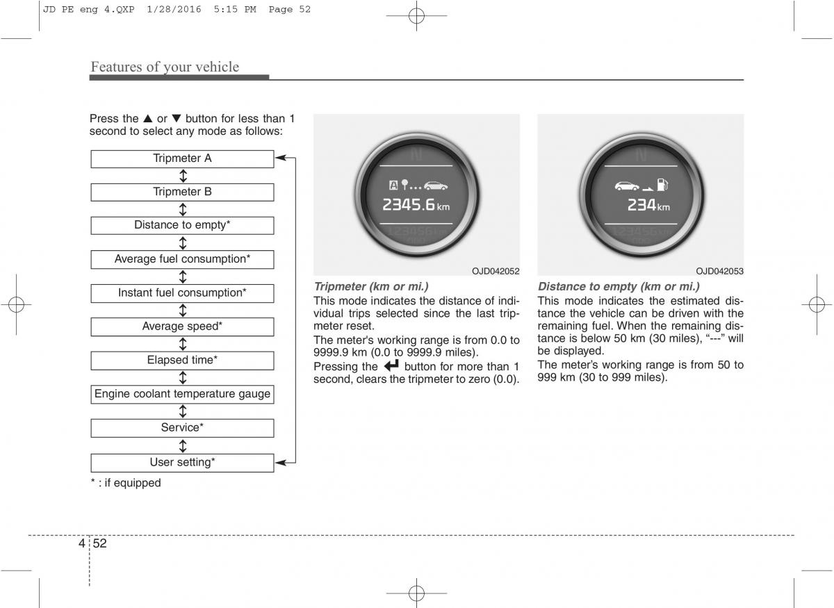 KIA Ceed II 2 owners manual / page 135