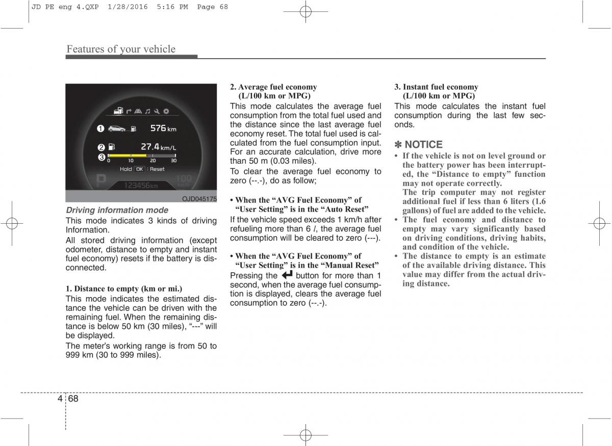 KIA Ceed II 2 owners manual / page 151