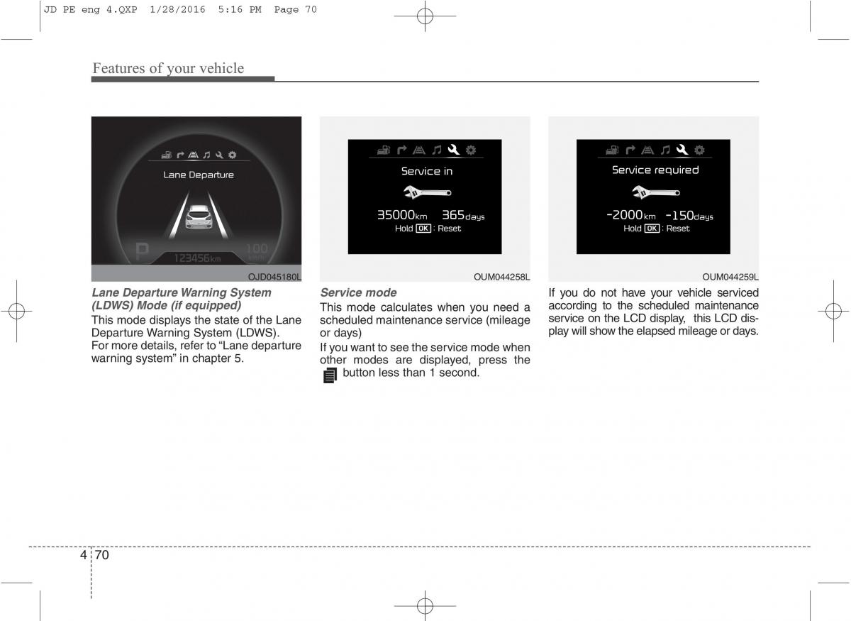 KIA Ceed II 2 owners manual / page 153